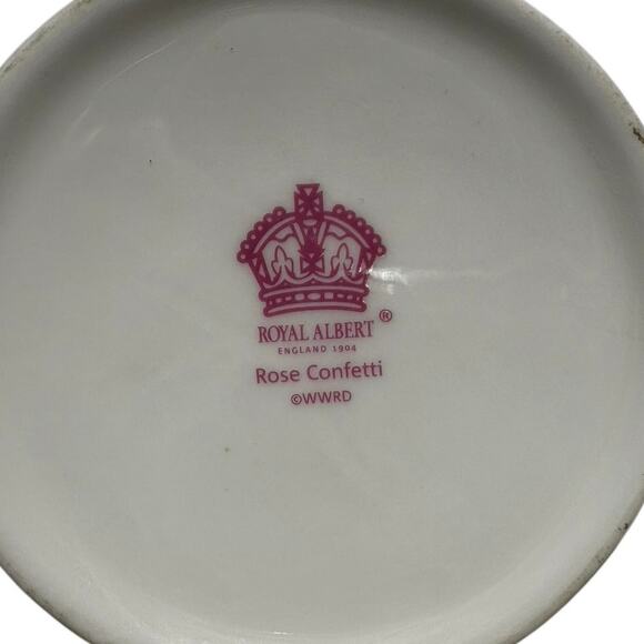 3 Royal Albert Rose Confetti, Polka Rose & New Country Coffee Mugs Cottagecore - Picture 5 of 10